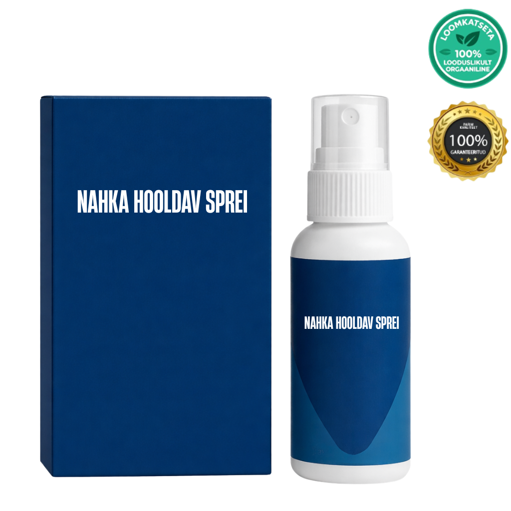 Nahka hooldav sprei