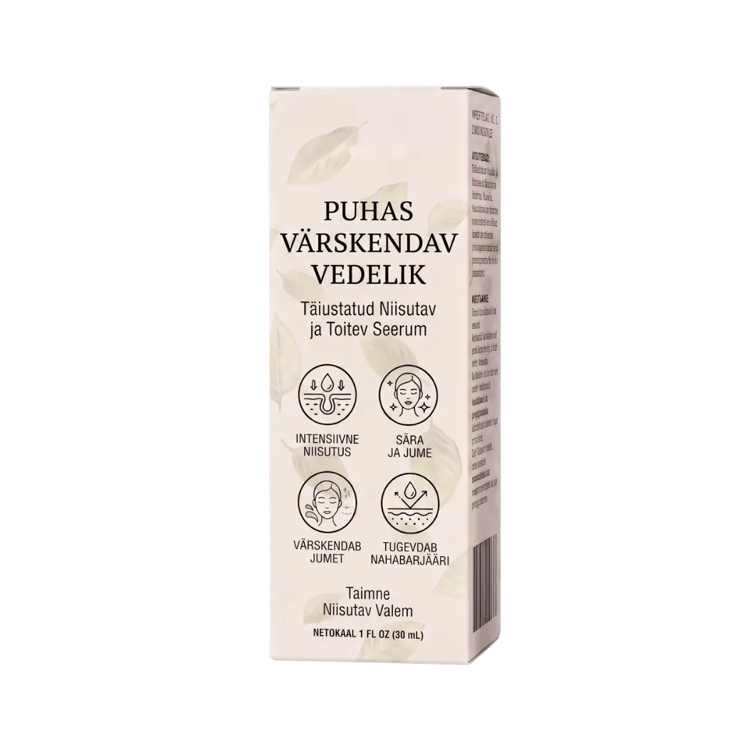Esmaklassiline puhas värskendav vedelik