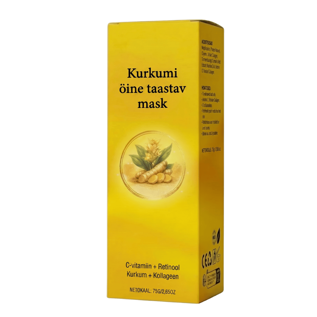 Premium kurkumiga näomaskikreem