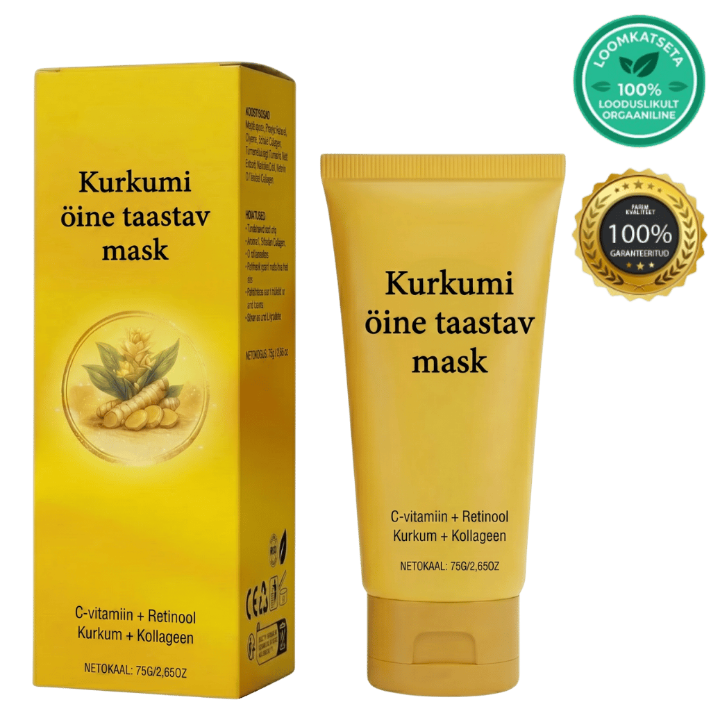 Premium kurkumiga näomaskikreem