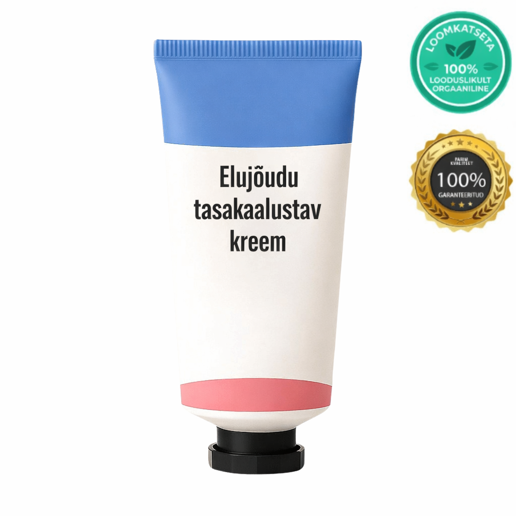 Elujõudu tasakaalustav kreem